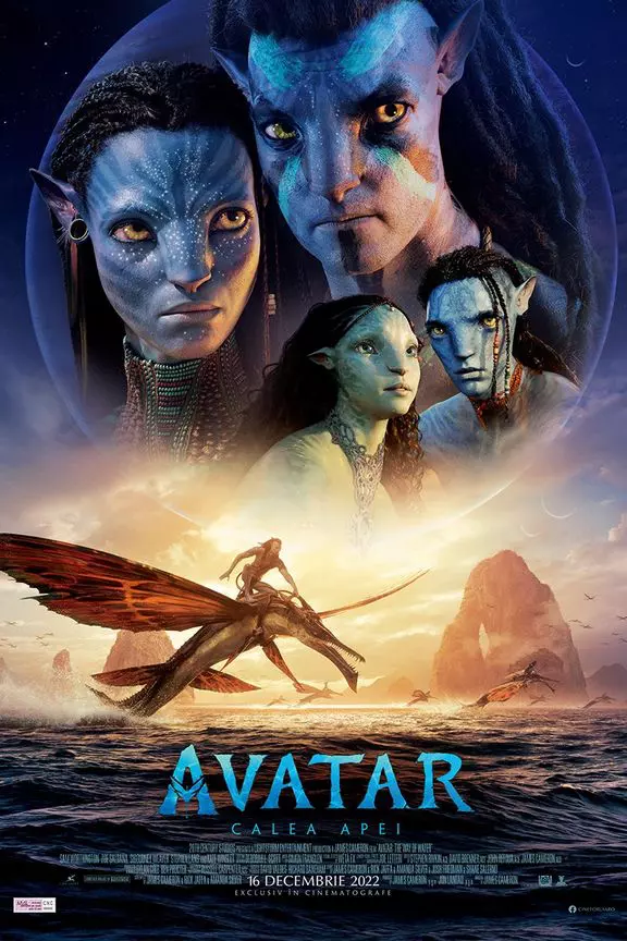 „Avatar: Calea Apei” a fost lansat în România