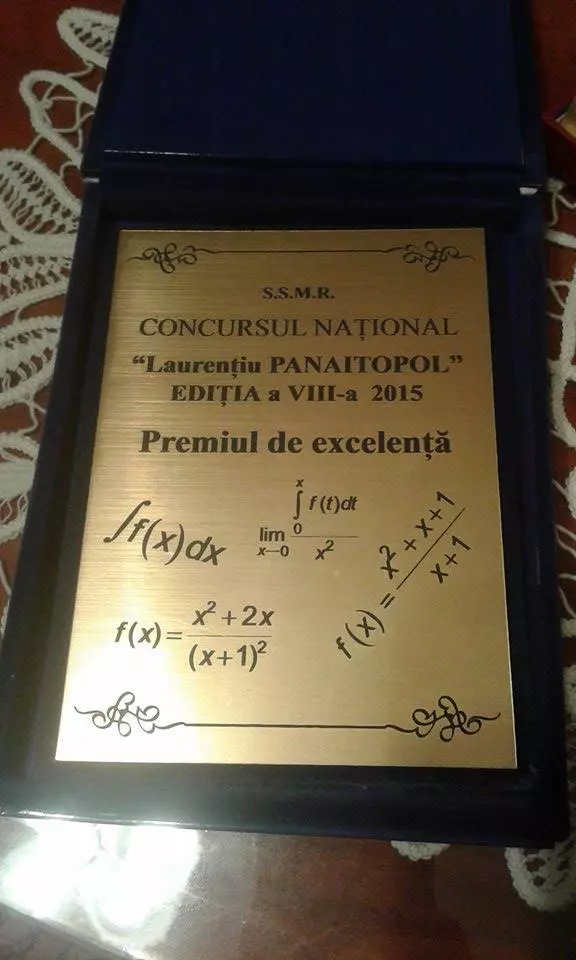 Maria Elena Panaitopol, profesoară de matematică