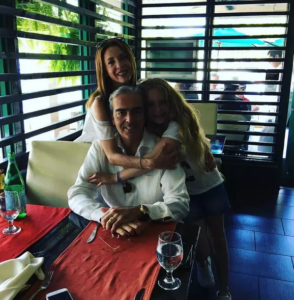 Edith Gonzalez, alaturi de familia sa