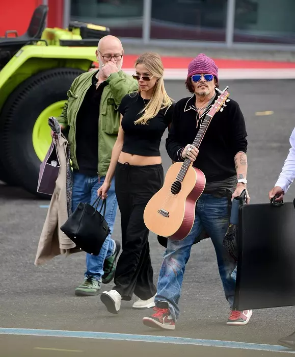 *PREMIUM-EXCLUSIVE* MUST CALL FOR PRICING BEFORE USAGE - First Pictures of a possible couple alert as the American Actor and Musician Johnny Depp is seen out in London with the Russian beautician named Yulia.*PICTURES TAKEN ON 11/07/2024*