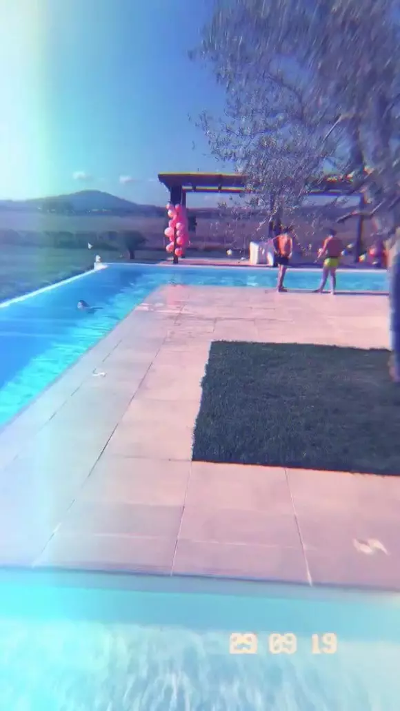 Catrinel Menghia și-a botezat fetița