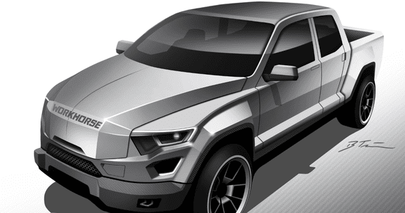 Schițe oficiale cu primul pick-up electric