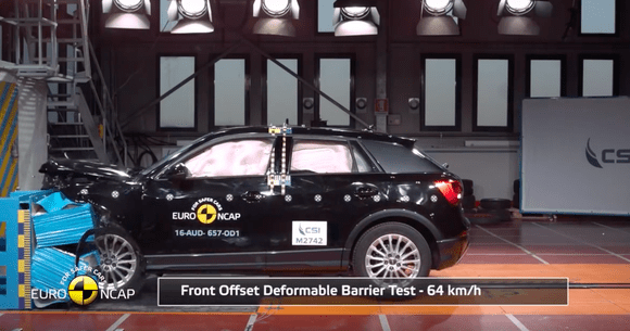 EuroNCAP - teste pentru Audi Q2, Ford Edge, Suzuki Ignis, Hyundai Ioniq și Ssangyong Tivoli/XLV