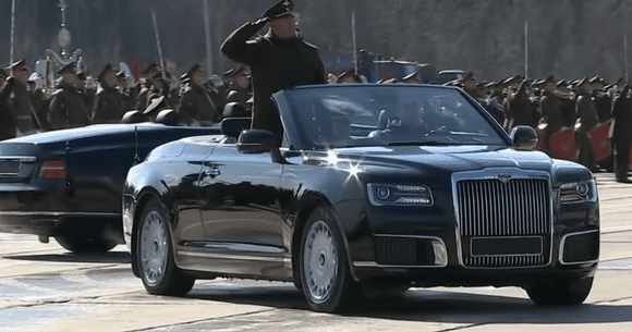 Aurus Senat a fost văzut și într-o versiune cabrio