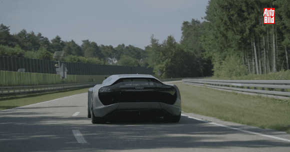 VIDEO: Audi PB18 e-tron - un shooting brake din viitor pe șoselele de azi