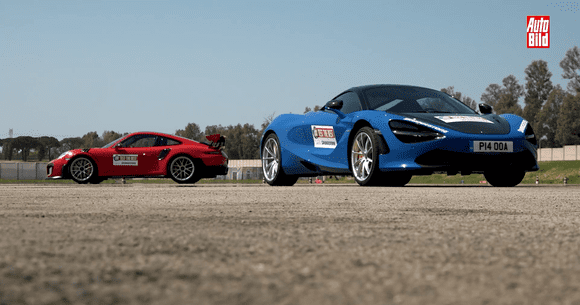 VIDEO: Duel între intergalactici - Porsche 911 GT2 RS vs. McLaren 720S