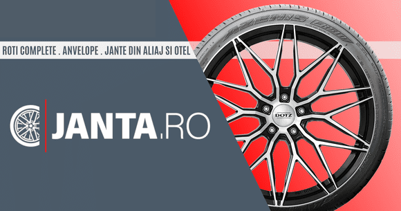(P) JANTA.RO este magazinul online care oferă soluții complete în materie de jante, anvelope și roți complete pentru mașina ta