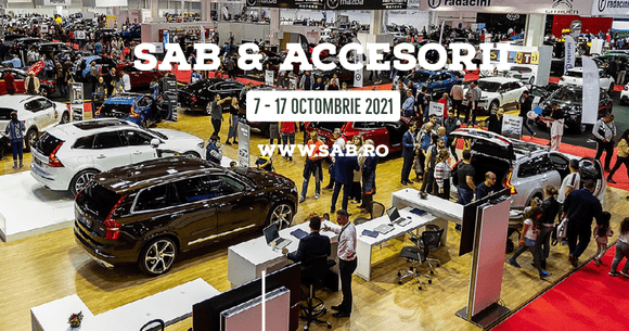 Evenimentul auto de referință din România, SAB & Accesorii 2021 îşi deschide porţile - semnalul revenirii la normalitate!