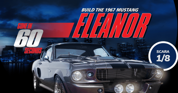 (P) Construiește-ți acum Mustang Eleanor 1:8!