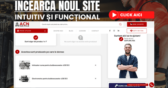 (P) ACN Piese Utilaje  îmbracă de astăzi straie noi, de sărbătoare!