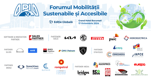 APIA lansează invitația la ”Forumul Mobilității Sustenabile  și Accesibile” - ediția globală 2024