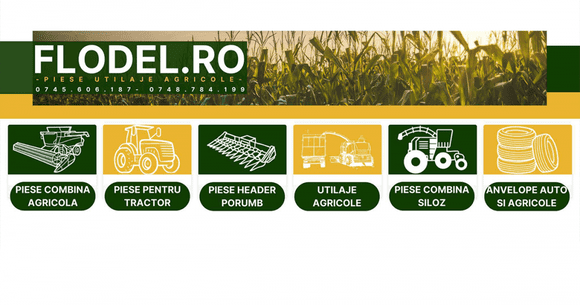 (P) La Flodel, găsești piese aftermarket pentru hedere porumb DBF și alte marci! Vezi aici ce oferte au