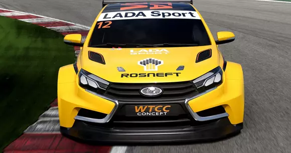 Oficial: Lada Vesta WTCC Concept - Motorsportul in viziunea rusilor