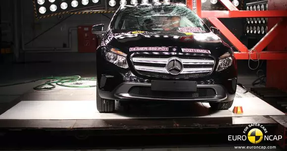 EuroNCAP - Mercedes-Benz GLA, singurul model care primeste 5 stele in cel mai recent test