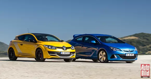 Galerie FOTO Opel Astra OPC vs Renault Megane RS Trophy