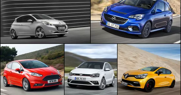 Comparație directă: Opel Corsa OPC vs. Renault Clio RS vs. Peugeot 208 GTi vs. Ford Fiesta ST vs. Volkswagen Polo GTI
