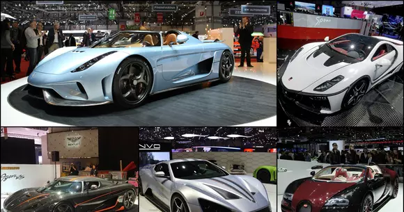 Top 5 - Cele mai puternice mașini care au debutat în cadrul Salonului Auto de la Geneva