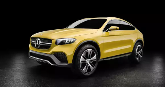 Mercedes-Benz GLC Coupe Concept - Poze și detalii oficiale cu rivalul lui BMW X4