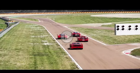 Ferrari îl celebrează pe Dario Benuzzi cu o zi specială pe Fiorano