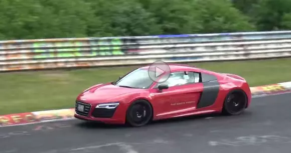 Iadul Verde trece la eco cu Audi R8 e-tron