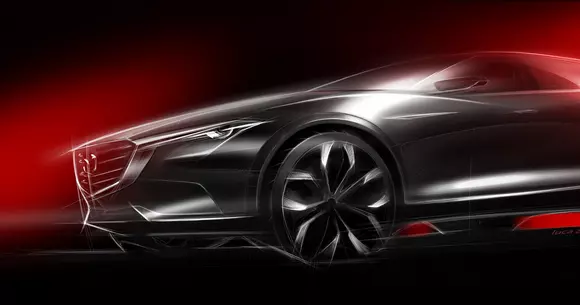 Mazda Koeru - Un prim teaser cu un viitor crossover sport