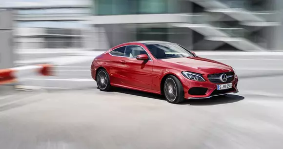 Mercedes-Benz Clasa C Coupe - Poze și detalii oficiale (Frankfurt 2015)