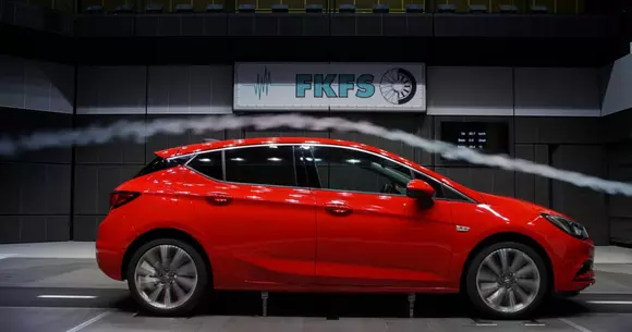 Opel Astra K are un coeficient aerodinamic de 0,285