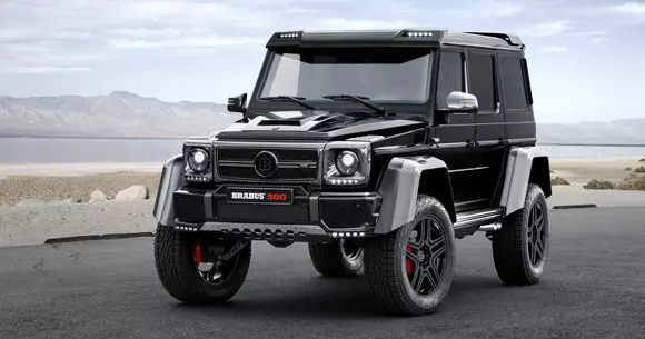 Brabus modifică noul Mercedes-Benz G 4x4²