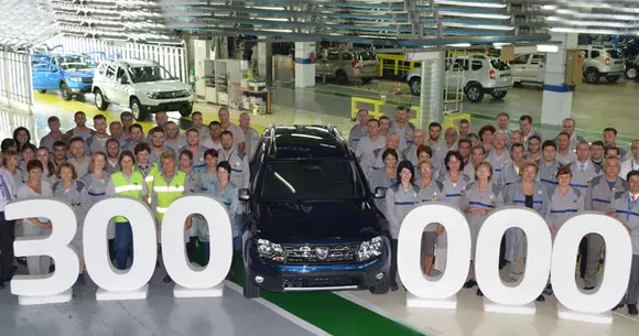 Dacia Duster atinge o nouă bornă - 300.000 de unități Duster facelift produse la Mioveni