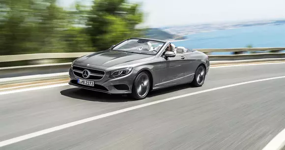 Mercedes-Benz Clasa S Cabrio - Poze și detalii oficiale (Frankfurt 2015)