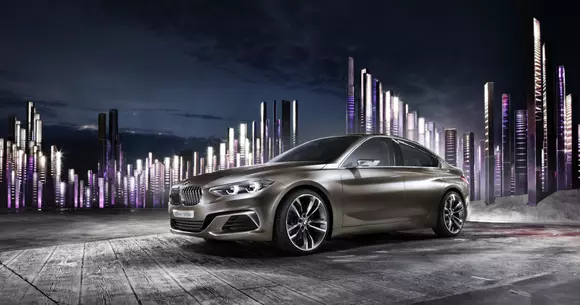 BMW Compact Sedan Concept prefigurează viitorea berlină compactă