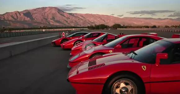 Familia Ferrari pe circuit