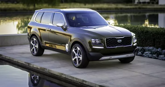 Kia Telluride Concept - Promotorul viitoarelor SUV-uri asiatice
