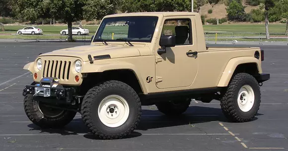 Jeep pregătește trei modele speciale. Wrangler pick-up este printre ele