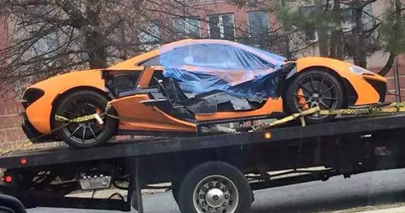 Accidente: Un McLaren P1 devine erou principal în SUA