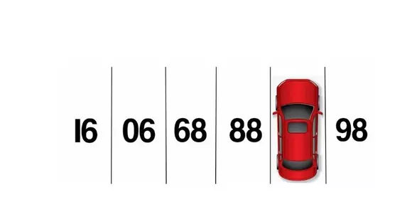 Ce număr are locul unde a fost parcată mașina?