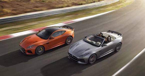 Jaguar F-Type SVR Coupe și Cabrio - Poze și detalii oficiale