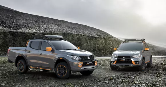 Mitsubishi L200 și ASX Geoseek - Aventurierii