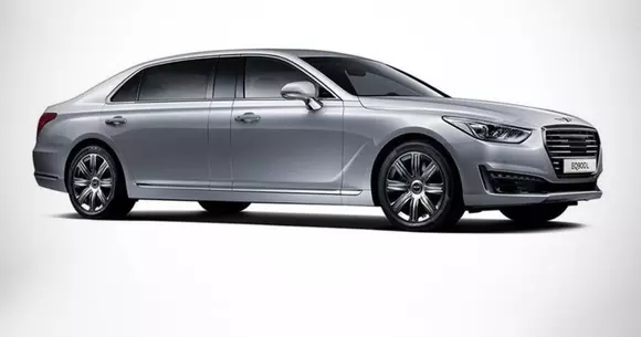 Genesis G90L este mai lung decât un Mercedes-Maybach Clasa S