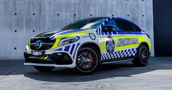 Poliția din Australia a primit un Mercedes-AMG GLE 63 S Coupe