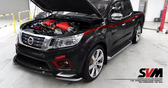 Nissan Navara trece la un alt nivel. Motor de GT-R și 800 CP