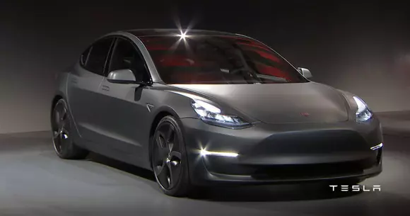 Conceptul pentru Tesla Model 3 - 350 de kilometri autonomie și peste 115.000 de unități rezervate