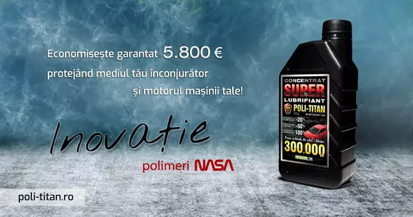 (P) Aditivul pentru ulei POLI-TITAN dublează viața motorului