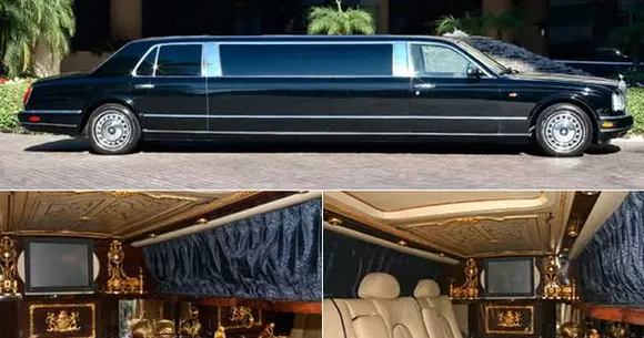 Îndrăgostit de Versailles, Michael Jackson și-a decorat limuzina ca palatul