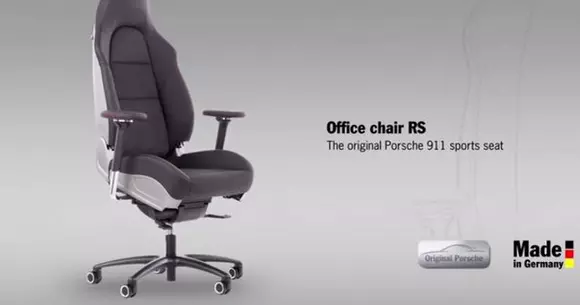 Porsche în parcare, Porsche la birou! Nemții au scos la vânzare scaunul de birou oficial | VIDEO