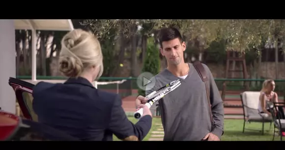 Novak Djokovic promovează noul Peugeot 308 GTi