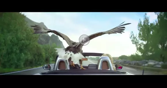 Liber ca pasărea cerului - Noul clip de promovare al lui Fiat 124 Spider