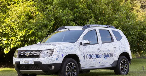 Dacia a celebrat 4 milioane de vehicule
