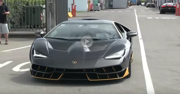 Lamborghini Centenario - Arată și sună extraordinar