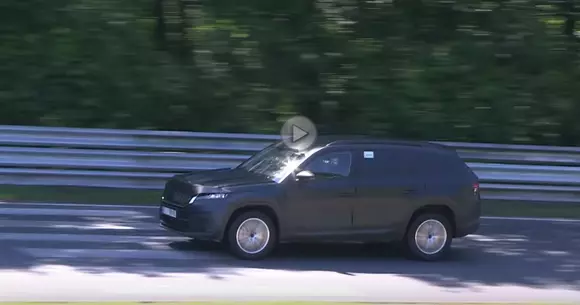 Skoda Kodiaq suprisă pe Nurburgring